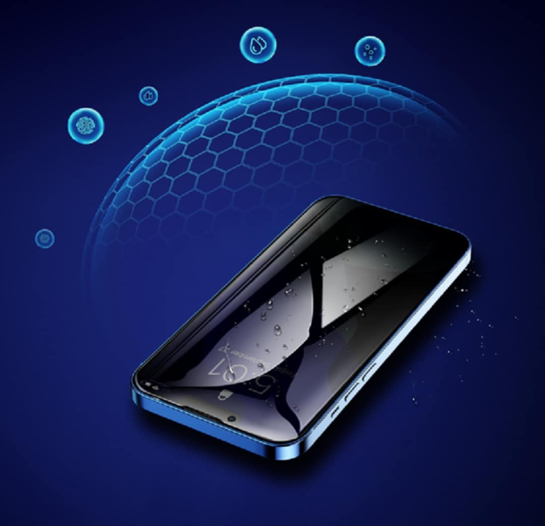 Picture of Hoco A34 Plus 9D Large Arc Dustproof Anti-spy Privacy Protection Tempered Glass for iPhone 14 / 13/ 13 Pro