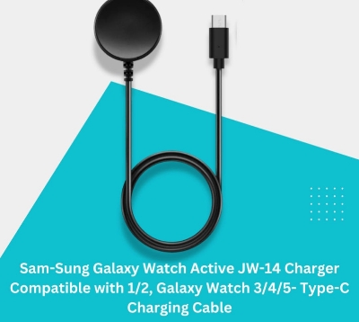 Picture of Sam-Sung Galaxy Watch Active JW-14 Charger Compatible with 1/2, Galaxy Watch 3/4/5- Type-C Charging Cable