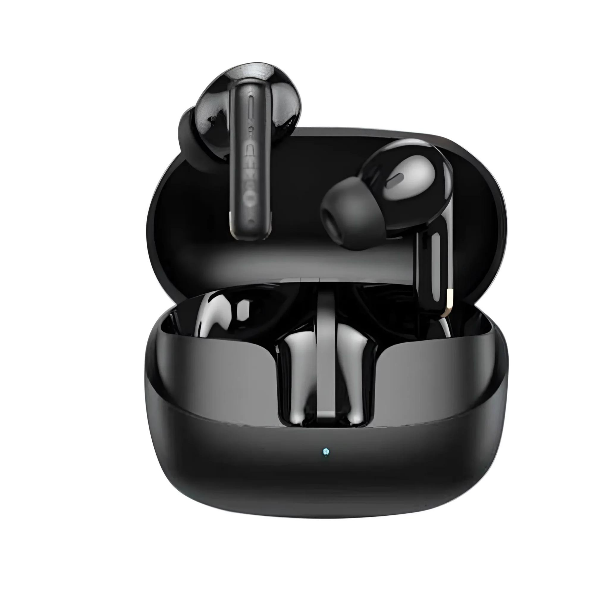 Picture of Geeoo T6 Pro Heavy Bass Wireless Earbuds – Black