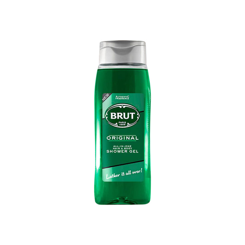 Picture of Brut Paris All-In-One Hair & Body Shower Gel 500ml