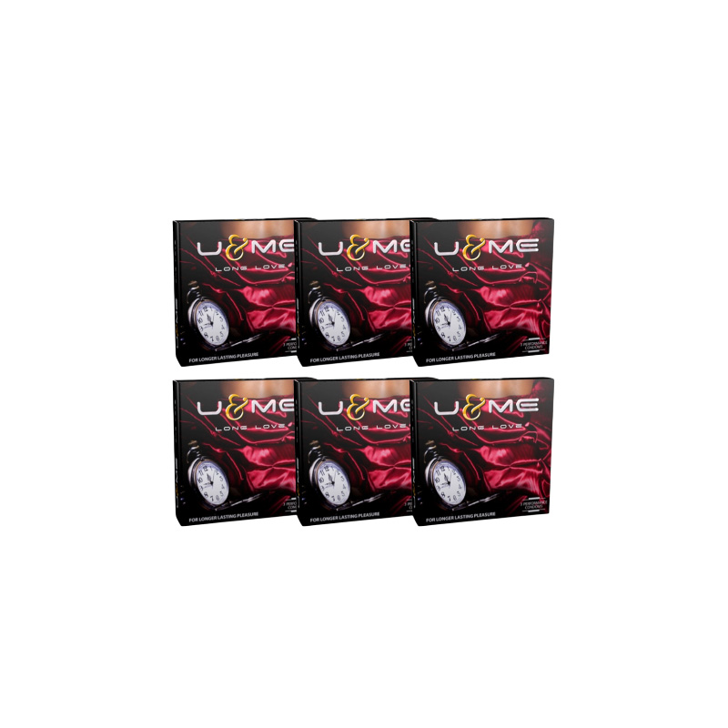 Picture of SMC-U&Me Long Love Condom - Combo 6 Pack - 6x3=18pcs Condom
