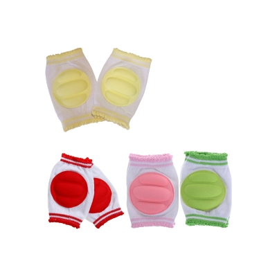 Picture of Baby Knee & Elbow Pads - Non Slip Pads for Crawling Infants / Toddlers / Baby Knee & Elbow Pads Protector Safety Pads for Baby Boy & Girl - 1 Pair (Multicolor)