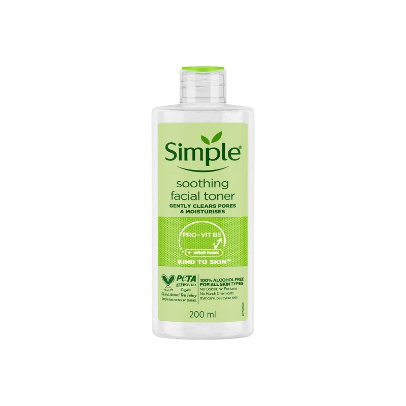 Picture of Simple Facial Toner - Simple Kind To Skin Soothing Facial Toner 200ml
