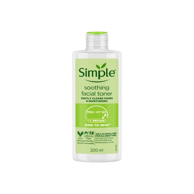 Picture of Simple Facial Toner - Simple Kind To Skin Soothing Facial Toner 200ml