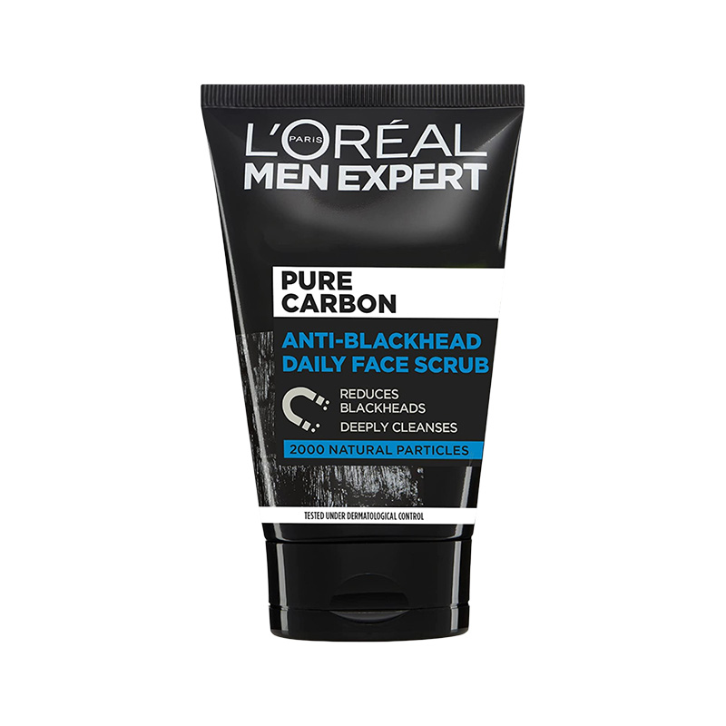 Picture of Loreal Paris Men Expert Pure Carbon Anti Blackhead Daily Face Scrub 100ml (International)