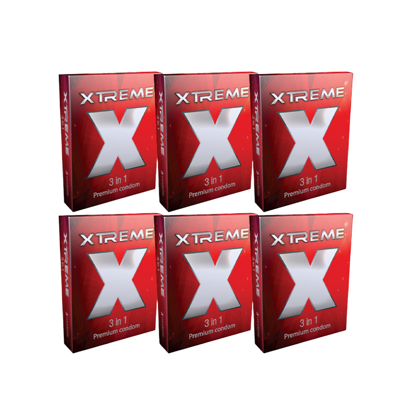 Picture of SMC - Xtreme 3 in 1 Condom - 6 Pack Combo