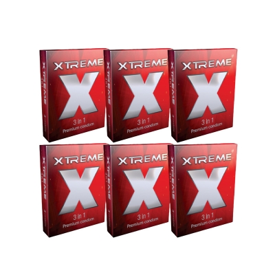 Picture of SMC - Xtreme 3 in 1 Condom - 6 Pack Combo
