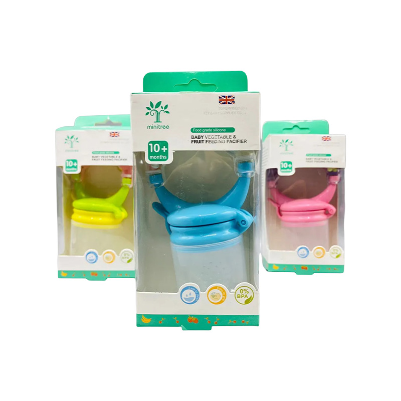 Picture of Minitree Baby Vegetable & Fruit Feeding Silicon Pacifier 10m+ Multicolor (Made in China)