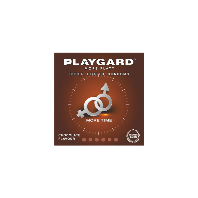 Picture of Playgard Condom for Men Ultra Slim Condom, Ice Mint, Super Dotted Condom Chocolate, Strawberry, Butterscotch 3s Pack - More Play More Time Condom