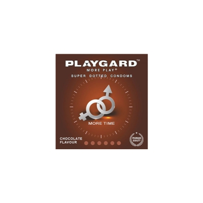 Picture of Playgard Condom for Men Ultra Slim Condom, Ice Mint, Super Dotted Condom Chocolate, Strawberry, Butterscotch 3s Pack - More Play More Time Condom