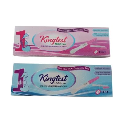 Picture of 1pcs King Test Rapid One Step hCG Midstream Pregnancy Test Kit
