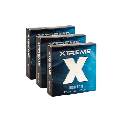 Picture of Xtreme Ultra Thin Condom for Men | Combo 3 Packs - 3x3=9pcs
