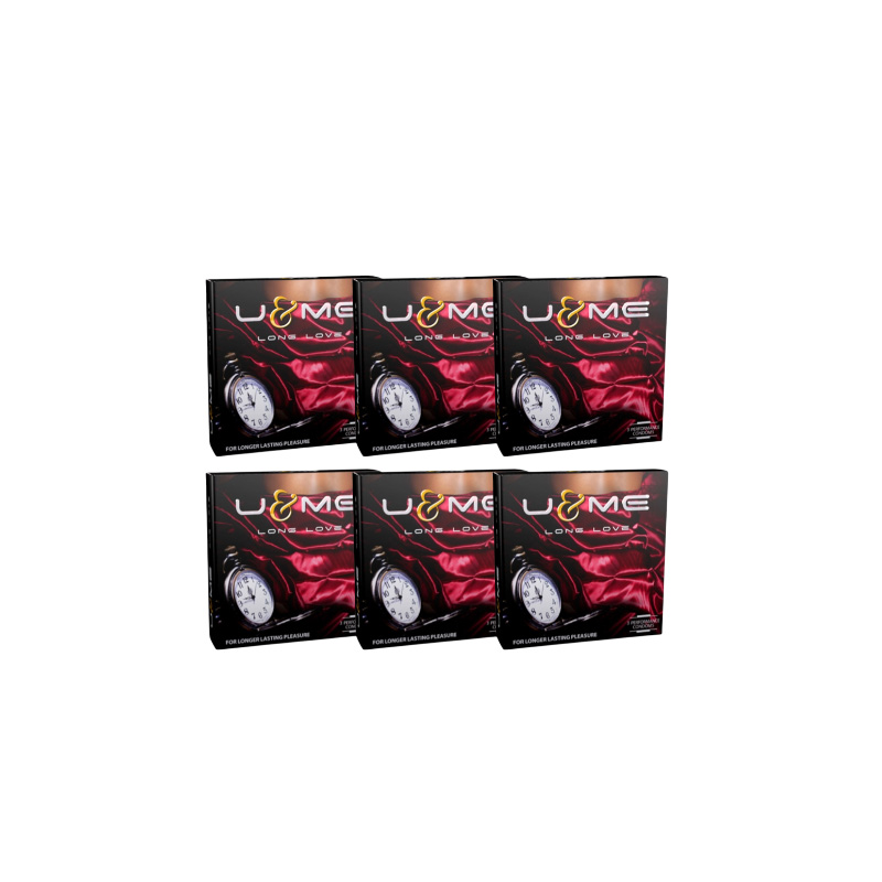 Picture of U&Me Long Love Condom - Combo 6 Pack - 6x3=18pcs Condom