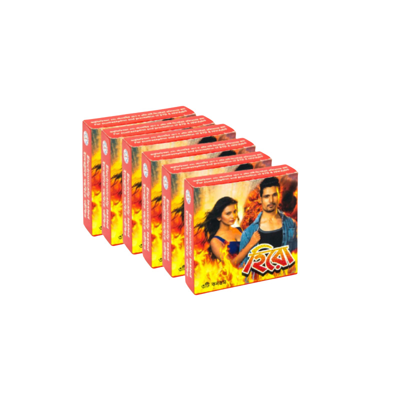 Picture of Hero Condom for Men | Combo 6 Packs - 3x6=18pcs