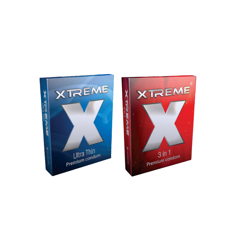 Picture of Xtreme Mix - 1 Pack Ultra Thin 3In1 Premium Condom