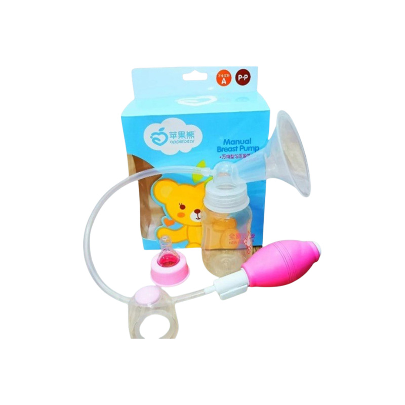 Picture of 1set Applebear Brest Pump Manual Control Valve Mom Breastfeeding Baby Milk Suction Feeding Newborn Bottle Multicolor