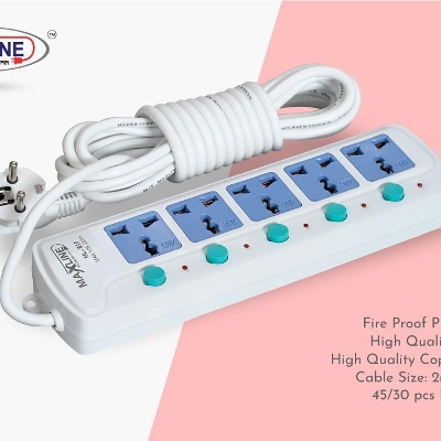 Picture of Maxline 5 Port Multi Extension Socket Model: ML-815-5 Miter Wire ( 15 Fit/Hand)