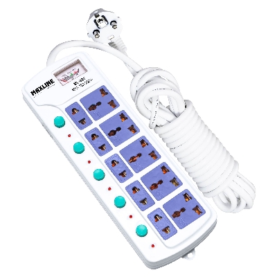 Picture of Maxline 10 Port Multi Extension Socket Model: ML-825-5 Miter Wire-17 Fit /Hand Long Wire