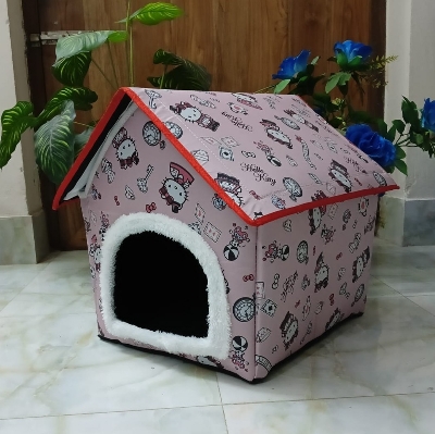 Picture of Pet Home/House For Dog Cat Rabbit will be able to sleep comfortably Lota  Folower Print