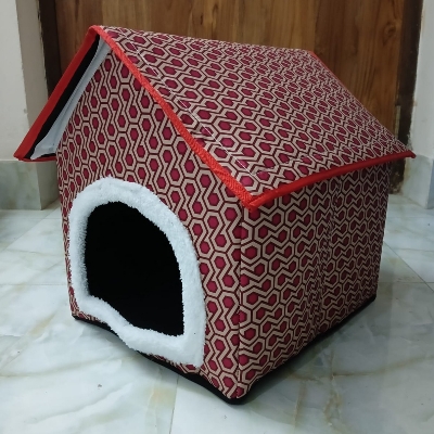 Picture of Pet Home/House For Dog Cat Rabbit will be able to sleep comfortably Lota  Folower Print