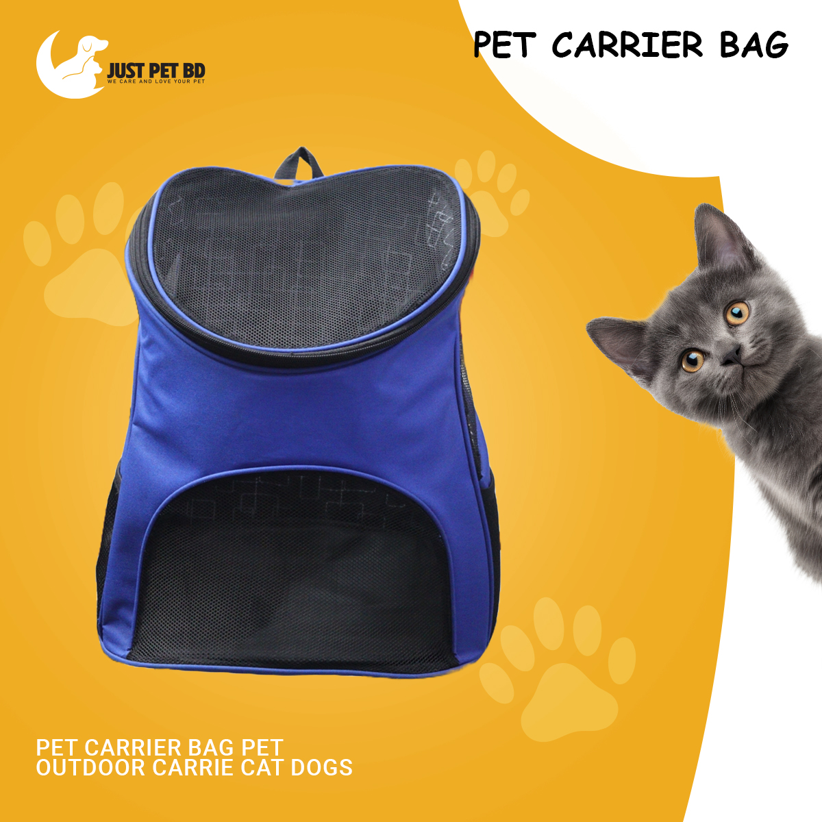 Picture of Pet Carrier Bag Pet Outdoor Carrie Cat Dogs