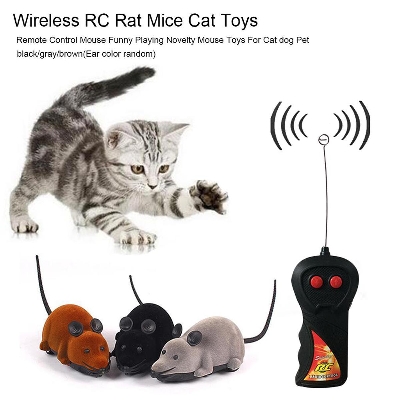 Picture of Wireless RC Rat Mice Cat Toys Remote Control Mouse Funny Playing Novelty Mouse Toys For Cat Dog Pet