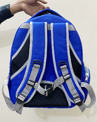Picture of Dog Cat Transparent Space Capsule Breathable Shoulder Bag Outside Travel Portable Carry Pet Backpack Blue Color