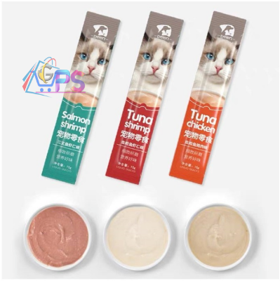 Picture of Cat Treat Snacks Chicken Tuna Salmon Flavor Cat Wet Snacks Food Pet Food Kitten Snack Cat Wet Snacks (Only Chicken flvour Available)  1pices Food Global Pet Shop