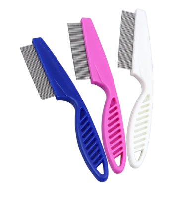 Picture of Pet Flea Comb Dog Cat Hair Grooming Combs Shedding Brush Cleaning Trimmer