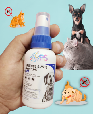 Picture of Fipronil Frontline Flea & Tick Treatment 100ml Dog/Cat Spray