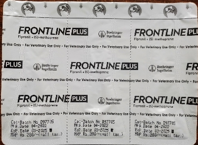 Picture of FRONTLINE Plus Spot On for Cats – Flea and Tick Protection 1 pices