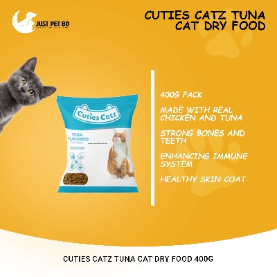Picture of Cuties Catz Tuna Cat Dry Food 400g