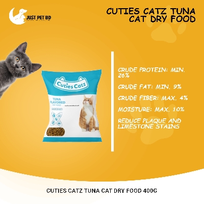 Picture of Cuties Catz Tuna Cat Dry Food 400g