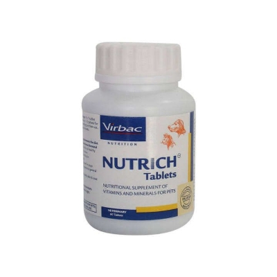 Picture of Nutrich Tablets Multivitamins For Cat Dog 30 Piece