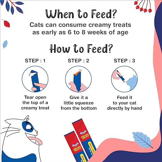 Picture of Drools Creamy cat Treats, Real Chicken, 375 gm (Pack of 25)