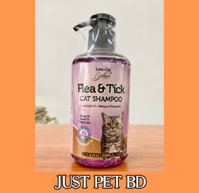 Picture of Love Cat Plus Flea & Tick Cat Shampoo 250ml