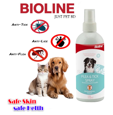 Picture of Bioline Flea &Tick Spray for cat and dogs