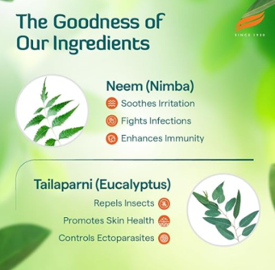 Picture of Tick and Flea Control Erina-EP  Shampoo for cat and dog 200ml