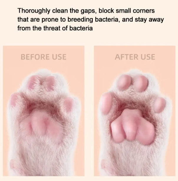 Picture of Pet Electric Clipper with LED Light Bamboo Material USB Rechargeable Violet Foot Hair Trimmer for Dogs and Cats CE Certified