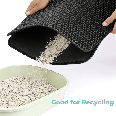 Picture of Cat Litter Box Mat Litter Mat Easy Recycling Litter Waterproof Litter Mat