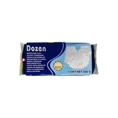 Picture of Dozen Air Dry Hardening Modelling Clay 500g