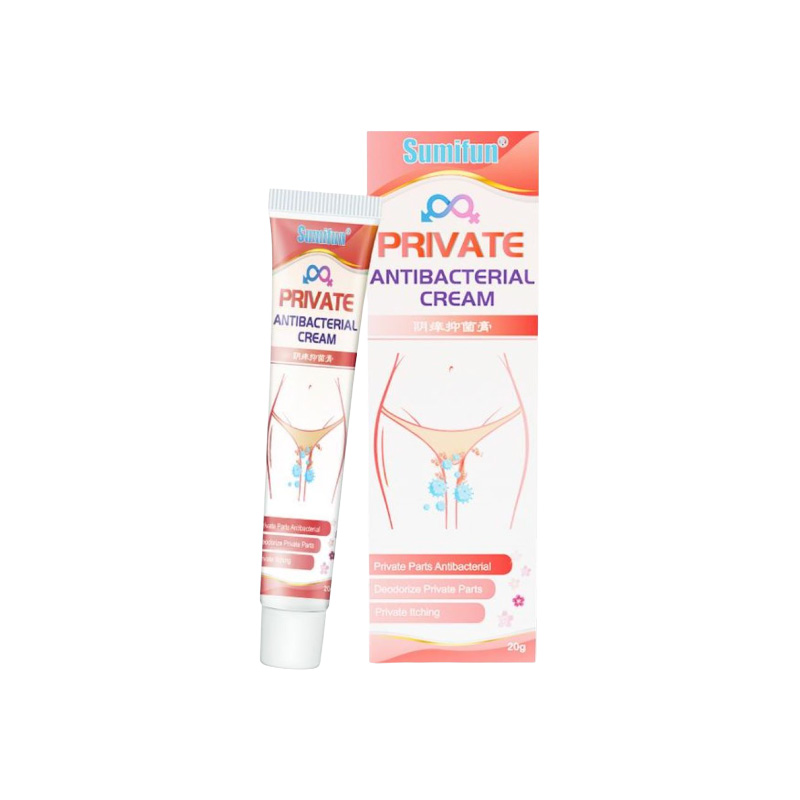 Picture of Sumifun Private Parts Antibacterial Cream Plant Extracts Gentle Care Itchy Skin Ointment for Eczema Anti Fungal Cream 20g