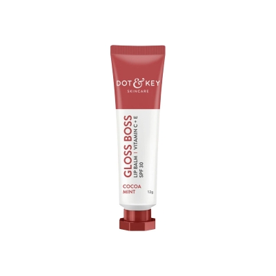 Picture of Dot & Key Cocoa Lip Balm with Shea Butter for Naturally Glowing and Hydrated Lips-12gram