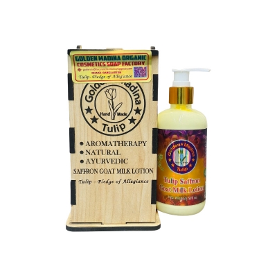 Picture of Tulip saffron goat milk lotion 300ml