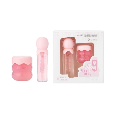 Picture of LEE INTO Light Perception Moist Lip Protector Box – Strawberry