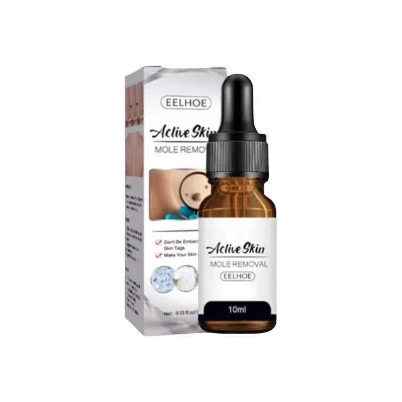 Picture of EELHOE Aclive Skin Mole Removal Essence Skin Tag Remover Mole Genital Wart Removal Antibacterial Liquid Painless Mole Skin Dark Spot Remover Serum Face Wart Tag Removal Solution 10ml