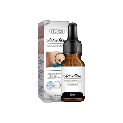 Picture of EELHOE Aclive Skin Mole Removal Essence Skin Tag Remover Mole Genital Wart Removal Antibacterial Liquid Painless Mole Skin Dark Spot Remover Serum Face Wart Tag Removal Solution 10ml