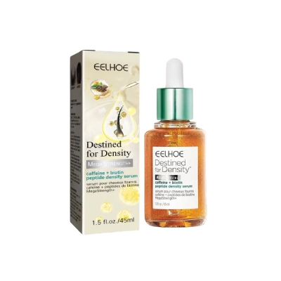 Picture of Eelhoe Biotin Fast Hair Growth Oil Hair Regrowth Serum Prevent Baldness Scalp Massage Treatment Hair Growth Liquid Anti-Hair Loss for Women and Men Dense Hair Growth Serum Dry Damaged Hair Care Essential Oil（45ml）