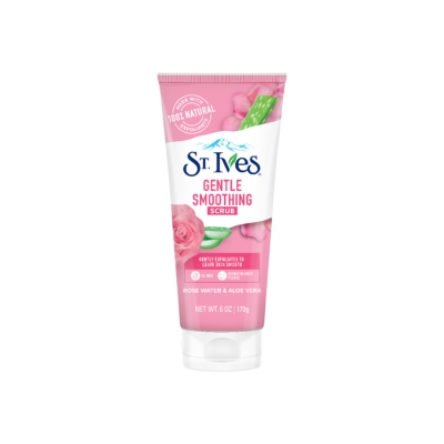 Picture of St. Ives Facial Cleanser Face Scrub Rose Water & Aloe Vera 170gm