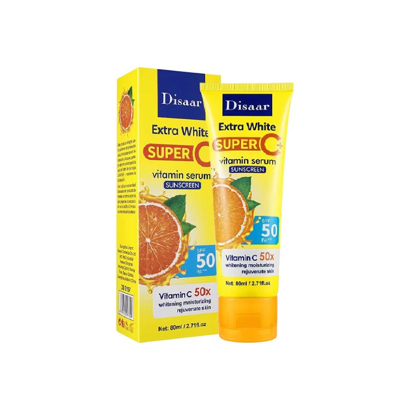 Picture of Disaar Extra White Super C+ Vitamin C Serum Sunscreen 80ml